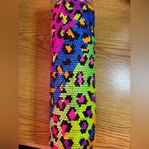 Colorful Leopard Print Tumbler